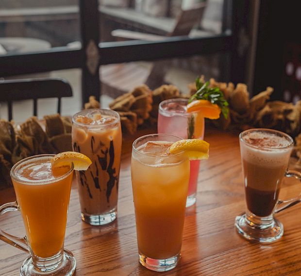 Fall cocktails at The Ozarker Lodge.