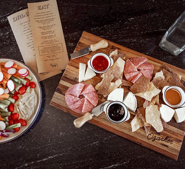 enjoying tapas, food, sampler trays