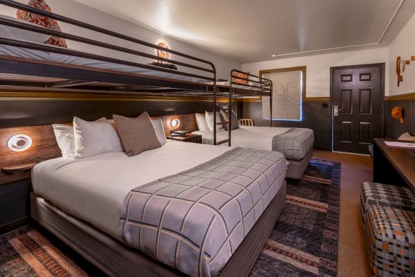 Double Queen Bunkbed rooms