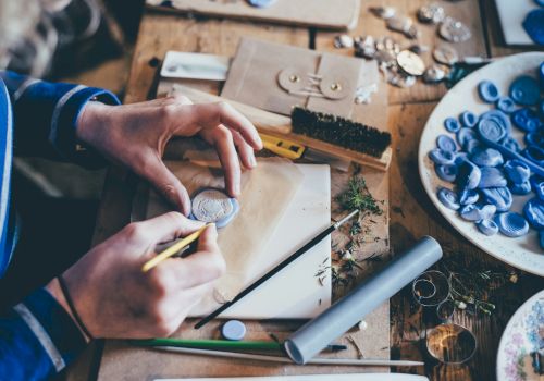 Silver jewelry making
