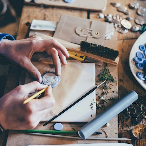 Silver jewelry making