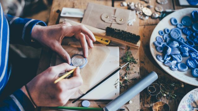Silver jewelry making